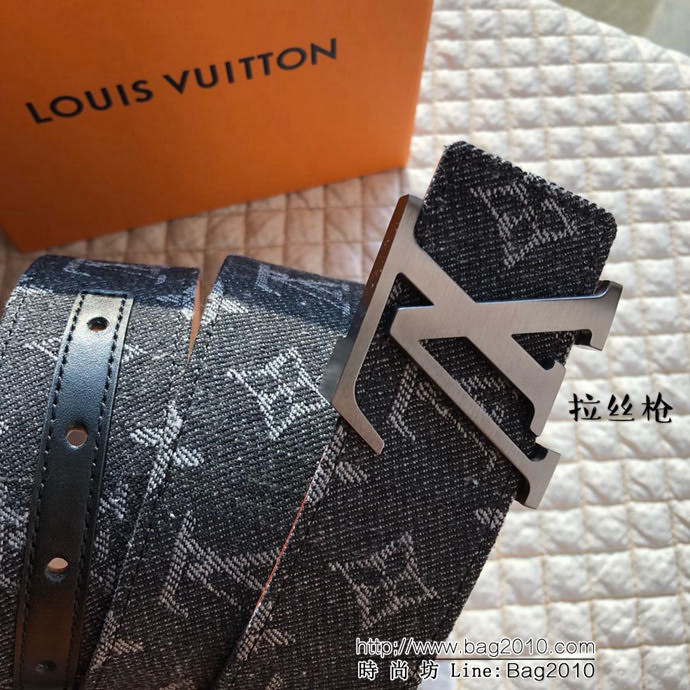路易威登LV 時尚經典款 專櫃款最夯金屬扣 高端男士皮帶  xfp1378